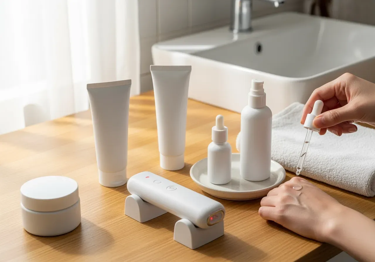 Retinol för porer i aknehud