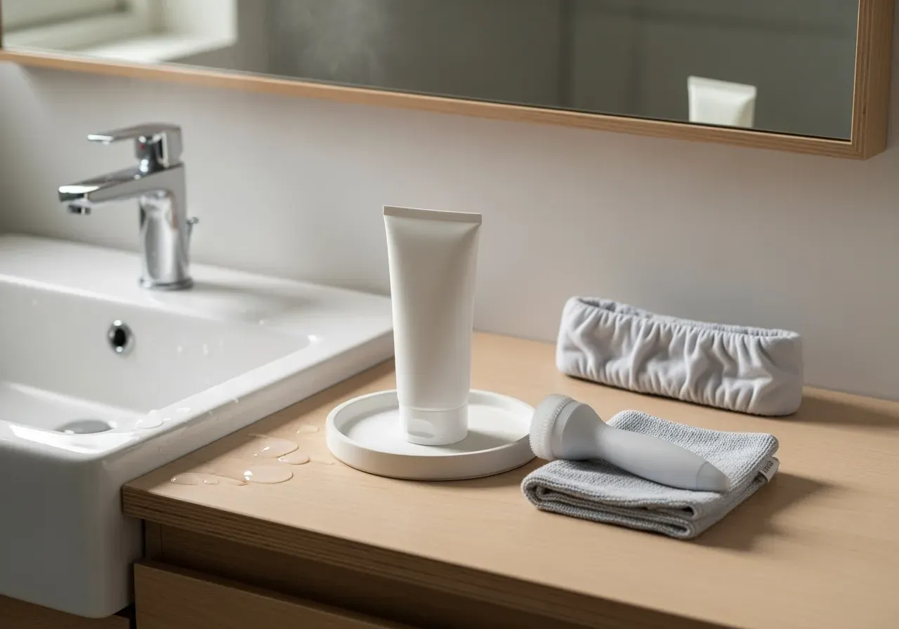 Mikroström och face gym hemma