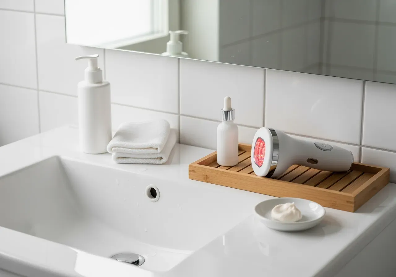 Kvällsrutin med retinol och kollagen