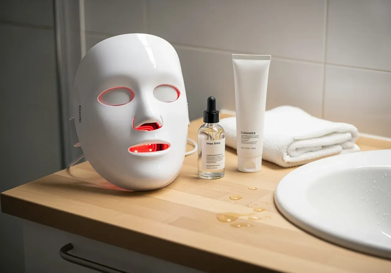 Hakband för käklinje och hals