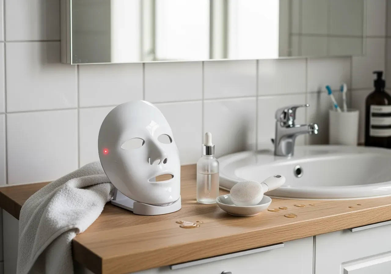 Forma haka och käklinje hemma