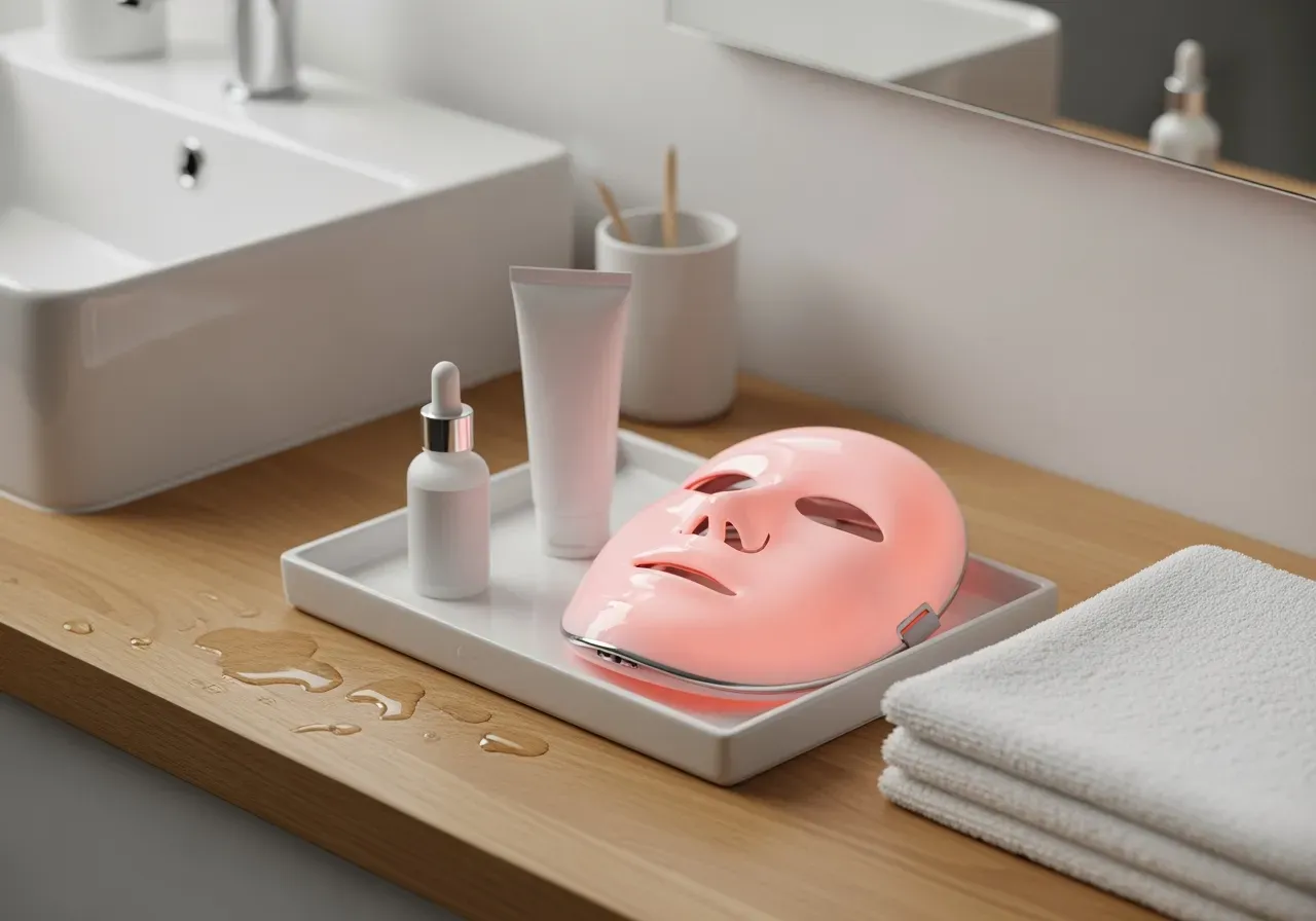 Kräm och serum för glow