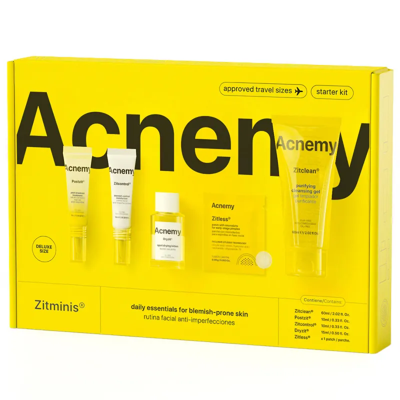 Acnemy Zitminis (60 + 2 x 10 + 15 ml + 1 pcs
