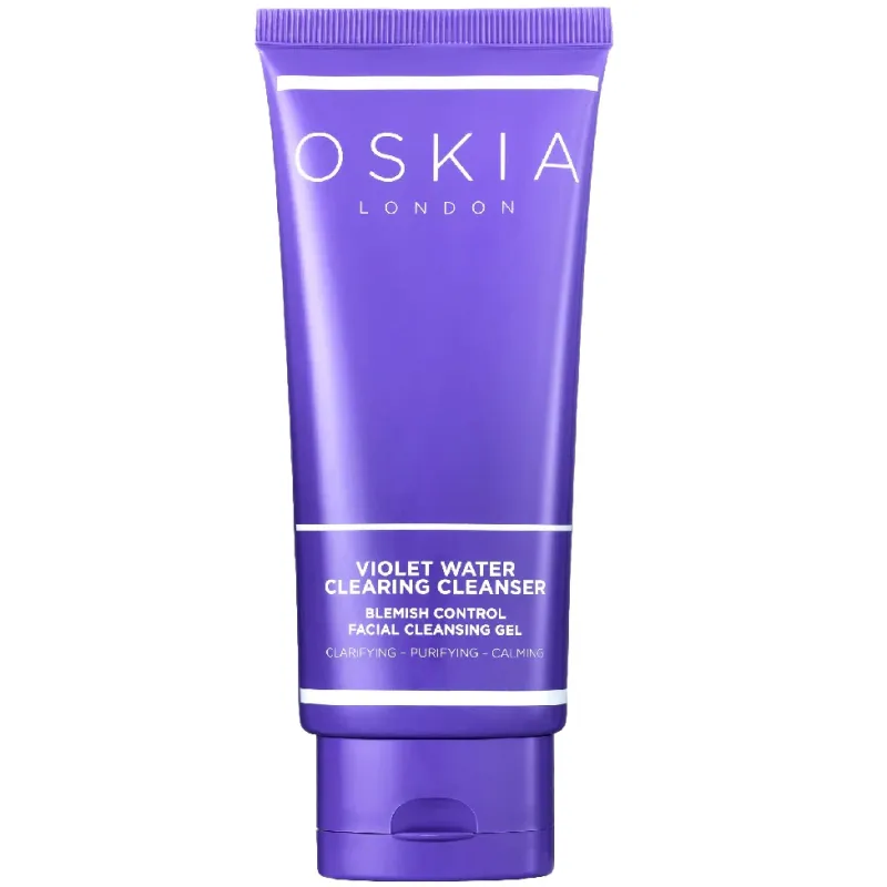 OSKIA Violet Water Clearing Cleanser Blemish Facial Clensing Gel