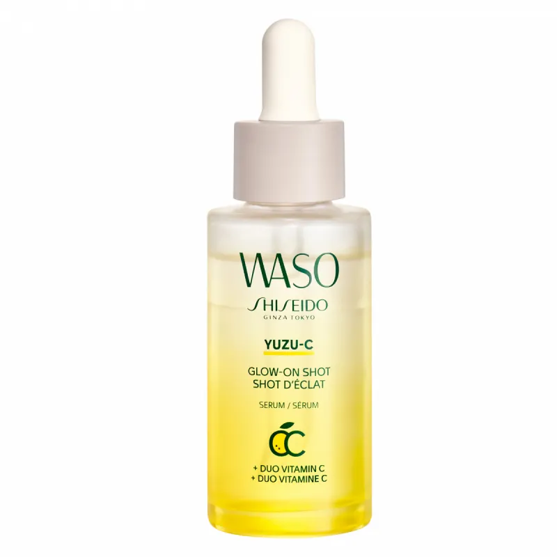 SHISEIDO Waso Yuzu-C Glow-On Shot Serum