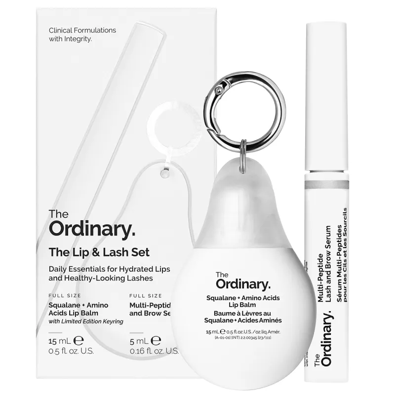 The Ordinary The Lip And Lash Set